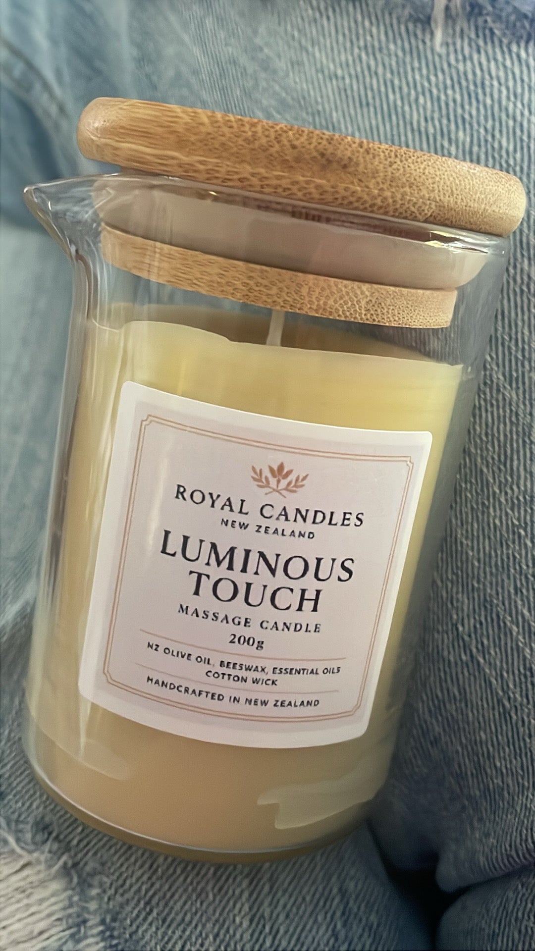 Scented Massage Candle