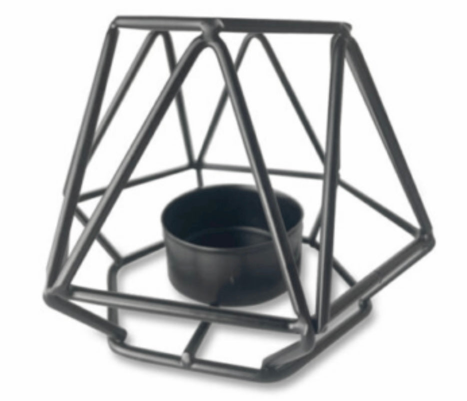 Geometric Metal Tea-light Holders